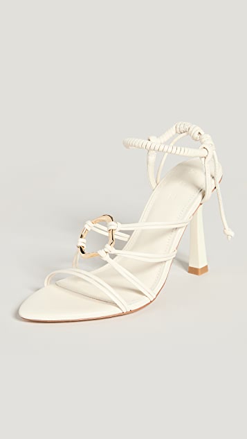 Trendy style - Sale Aje Mirage Leather Strappy Heel Sandals at economic ...